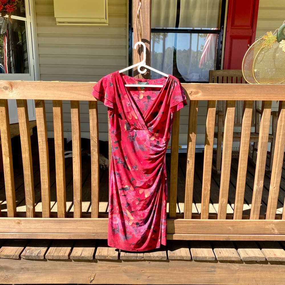 LAUREN RALPH LAUREN Floral Dress